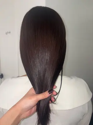 セミロング ハイトーン/ネイル カナコ🫧のヘアスタイル