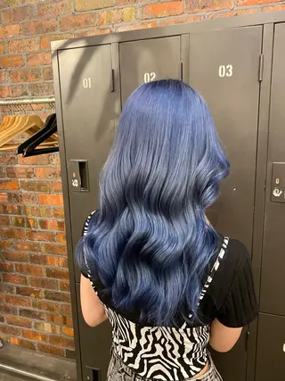 セミロング カラー the BRIDGE 加藤みのりのヘアスタイル