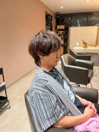 ショート メンズ デュークラソル所属・坂本 翔のヘアスタイル