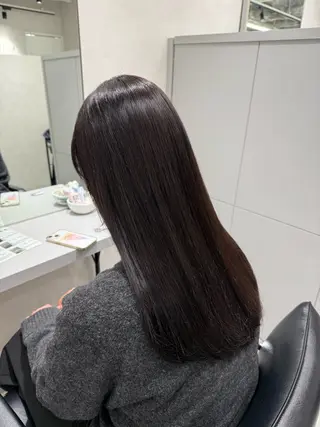 ロング 明松 功喜のヘアスタイル