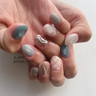 ネイル 菅 恵奈のネイルデザイン