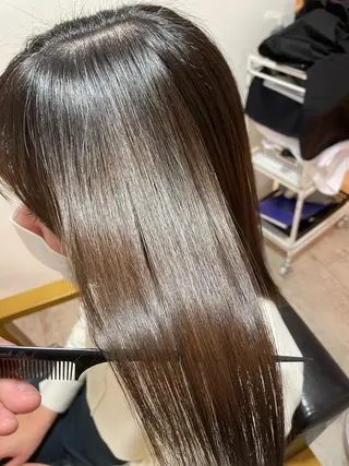 ミディアム Lei hair&relax所属・加留部 節のヘアスタイル