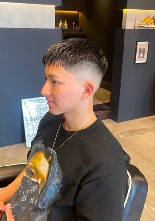 ショート FADE&LINE富士店所属・鈴木 基允のヘアスタイル