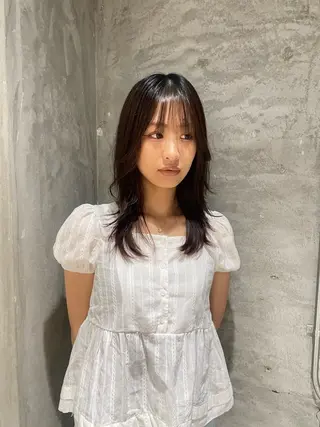 セミロング HIKARIS相川店所属・asada makotoのヘアスタイル