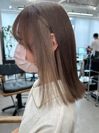 カラー ブリーチダブルカラー 【koide】のヘアスタイル