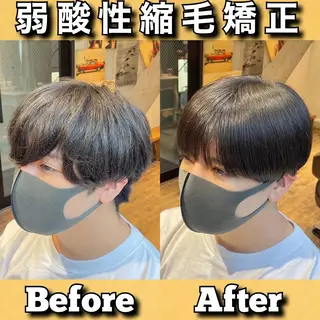 パーマ メンズ HIKARI メンズ満足度No.1のヘアスタイル