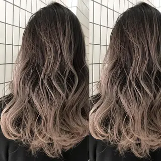 ロング シアーベージュニスト 🥣大石亜里紗のヘアスタイル