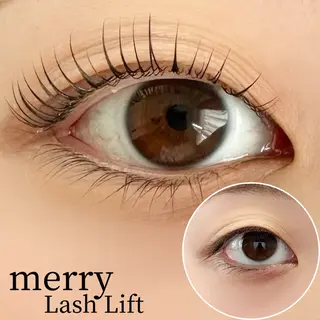 マツエク・マツパ merry Lash Liftのマツエク・マツパデザイン