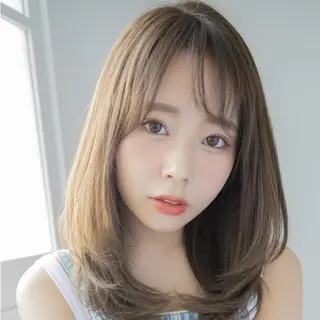 ロング カラー 【全席個室サロン】 NUMBER 天王寺のヘアスタイル