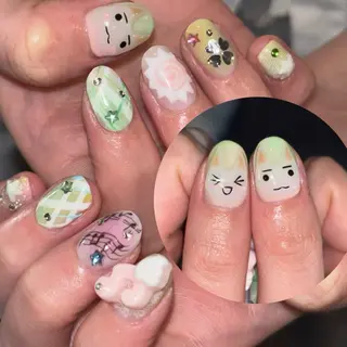 ネイル laboT nuit hinaのネイルデザイン