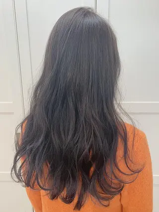 セミロング ハットリ /北習志野のヘアスタイル