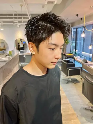 ショート メンズ メンズ特化美容師 熊田 鼓汰郎のヘアスタイル