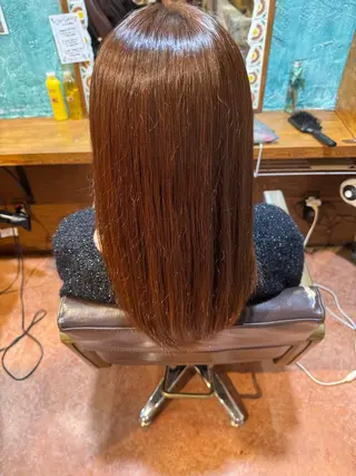 ロング CREDGARDEN 入江 遥香のヘアスタイル