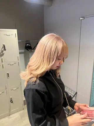 セミロング カラー 韓国レイヤーカット /REIのヘアスタイル