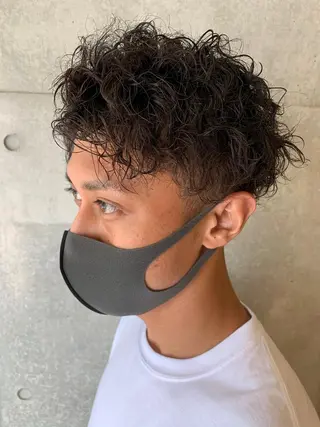 パーマ メンズ Produce with SALON VILLAGE所属・メッシュパーマ職人/ 窪田 優也/ツイスパのヘアスタイル