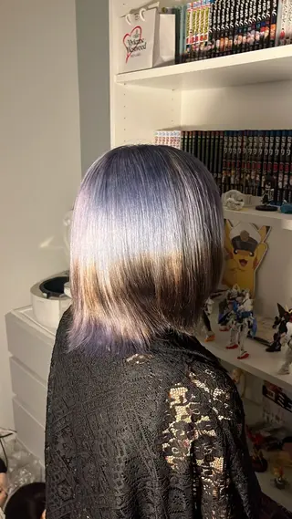 ミディアム カラー 戸内 悠斗のヘアスタイル