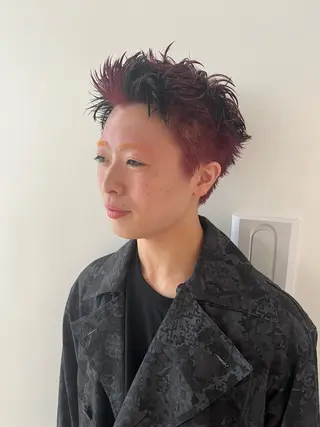 ショート 💫ハイトーンボブ/ HARU💫のヘアスタイル