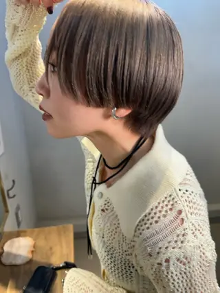 ショート toiro oar 仲村　幹大のヘアスタイル