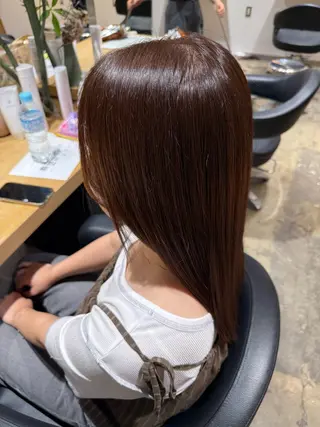 ロング キッズ 𝗿 𝗶 𝗶 ／ナチュラルカラーのヘアスタイル