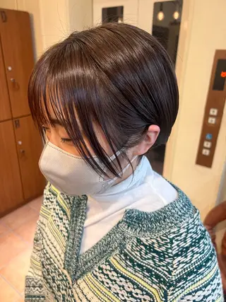 ショート HAREKE Loopidea所属・鈴木結花/立川美容師 /モデル募集のヘアスタイル