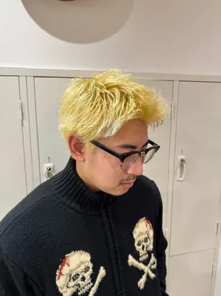 ショート 平尾/艶カラー/ アッシュ系/中川誠大のヘアスタイル