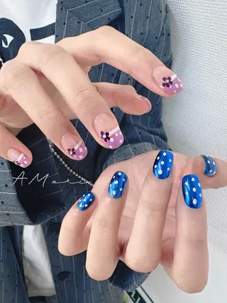 ショート 天海 理杏のネイルデザイン
