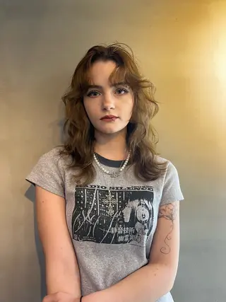 ミディアム パーマモデル募集中 ／   DAIA🔥のヘアスタイル