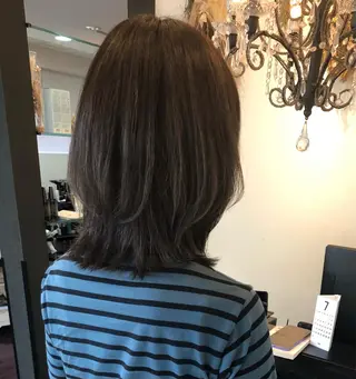 ミディアム カラー 高槻/LOREM/ Akiraのヘアスタイル