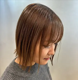 ミディアム toiro oar 仲村　幹大のヘアスタイル