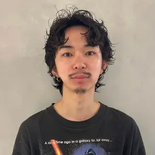 パーマ メンズ 骨格補正メンズパー マ曲がる縮毛矯正💈のヘアスタイル