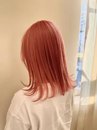 ミディアム カラー オーブヘアカメリア枚方店所属・AUBE HAIR 首藤優弥のヘアスタイル