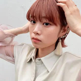 ショート カラー デザイン/レイヤー Kaito🐩/栄のヘアスタイル