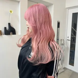 ロング カラー カットモデル୨୧大阪 梅田タカシマリナ♡のヘアスタイル