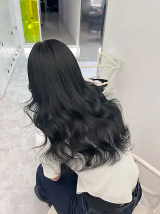 ロング 大人っぽ中韓レディ ヘア🤍MAOのヘアスタイル