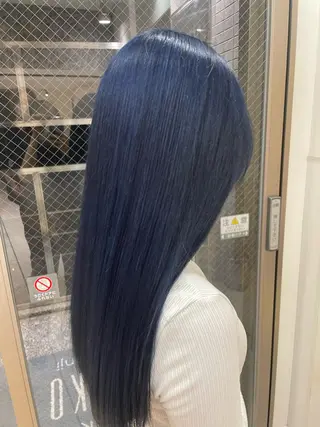 ロング レイヤーカット ベージュ/KANAのヘアスタイル