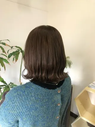 ミディアム 透明感カラー wacoのヘアスタイル
