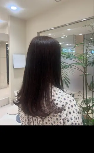 セミロング 中田 昂汰のヘアスタイル