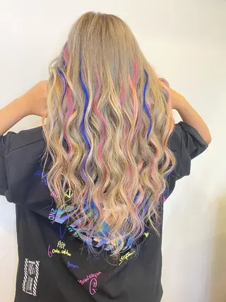 ロング カラー プルエク/clana ♡marinのヘアスタイル