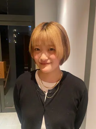 ショート 長嶋 まりののヘアスタイル
