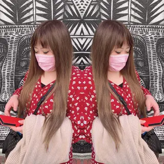 ミディアム カラー ヘアアレンジ マツエク・マツパ haco+所属・🌈派手髪エクステ ブレイズ🌈ひろとのヘアスタイル