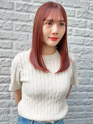 セミロング ATENA所属・撮影モデル様募集 直樹のヘアスタイル