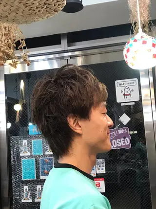 ショート カラー メンズ sora所属・廣瀬 瞳のヘアスタイル