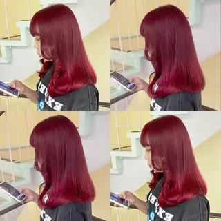 カラー 渋谷:インナーカラー ／🍒エリカ🍒のヘアスタイル