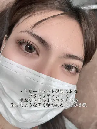 パーマ ササキカンナ【束感ま つ毛パーマ】2500のマツエク・マツパデザイン