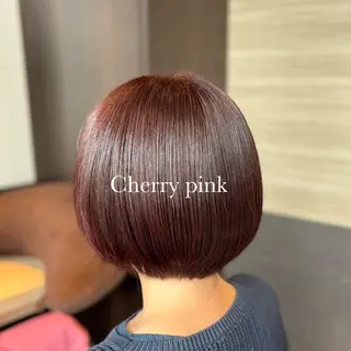 ショート カラー パーマモデル募集中 🌷松本穂乃佳🌷のヘアスタイル