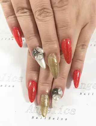 ネイル Angelica ネイリストのネイルデザイン