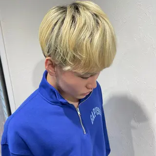 カラー メンズ IwAsh  大和駅店所属・shiho .のヘアスタイル