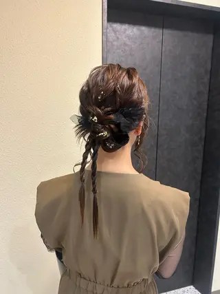セミロング 平沼 葉津紀のヘアスタイル