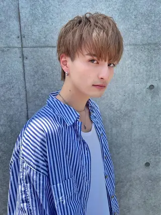 ショート カラー メンズ 🔥メンズ特化🔥 藍斗のヘアスタイル