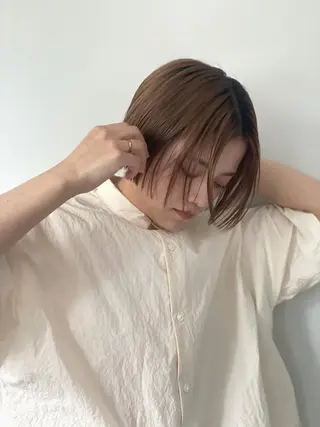 ショート 野間 祐哉のヘアスタイル